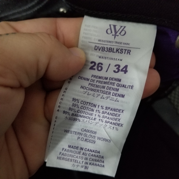 VICTORIA BECKHAM | straight star embroidered jeans - Picture 8 of 8